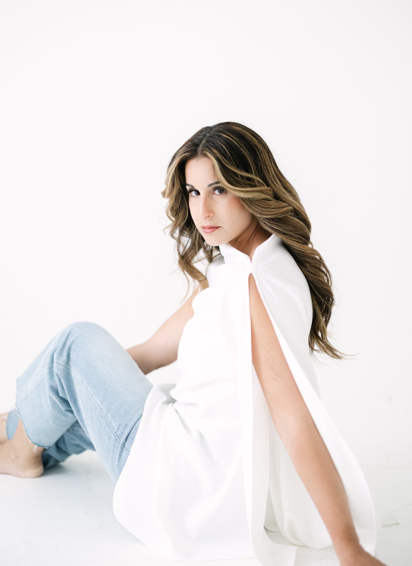 Shira Rehanian in the studio